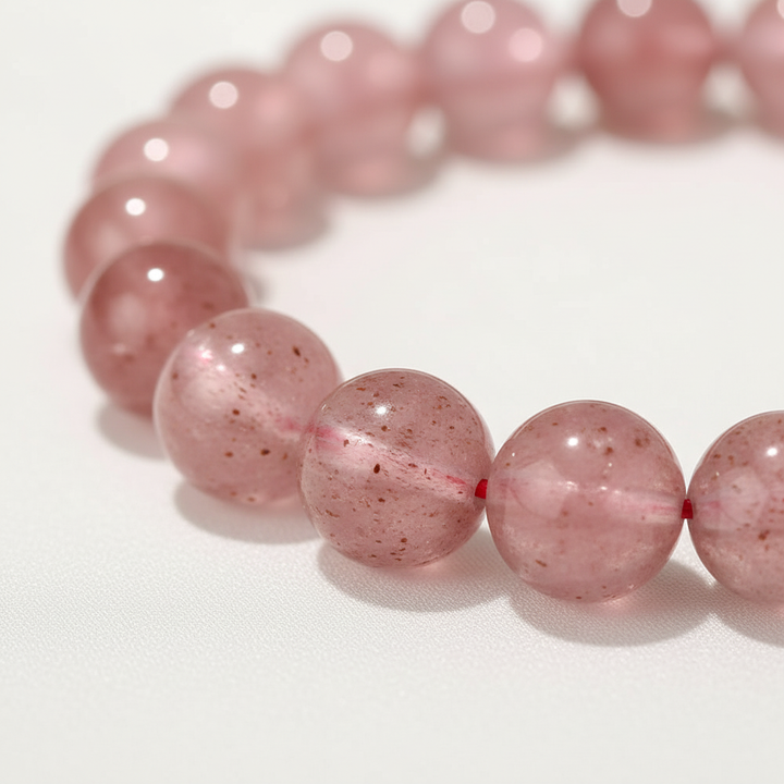 Handgefertigtes Damen Heilsteinarmband; fördert innere Balance.