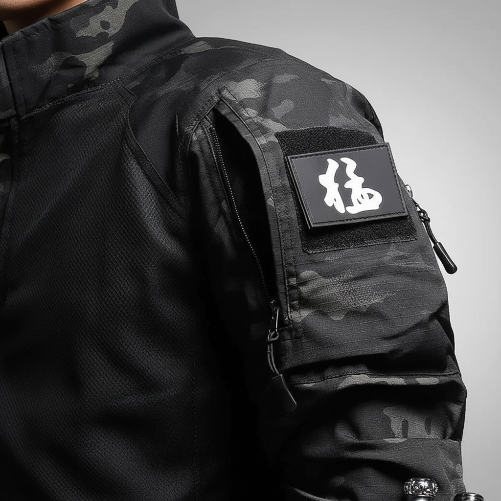 Robuste Luca Herren Funktionskleidung, atmungsaktiv & regenfest, perfekt für Tactical & Outdoor-Sport.