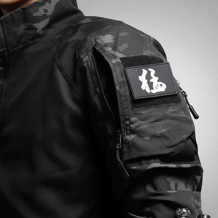 Robuste Luca Herren Funktionskleidung, atmungsaktiv & regenfest, perfekt für Tactical & Outdoor-Sport.