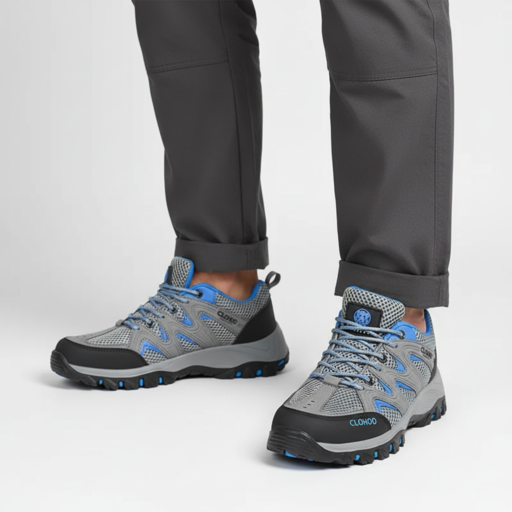 Robuste Herren Trekkingschuhe Evan für Outdoor-Abenteuer, mit exzellentem Grip & atmungsaktivem Obermaterial.