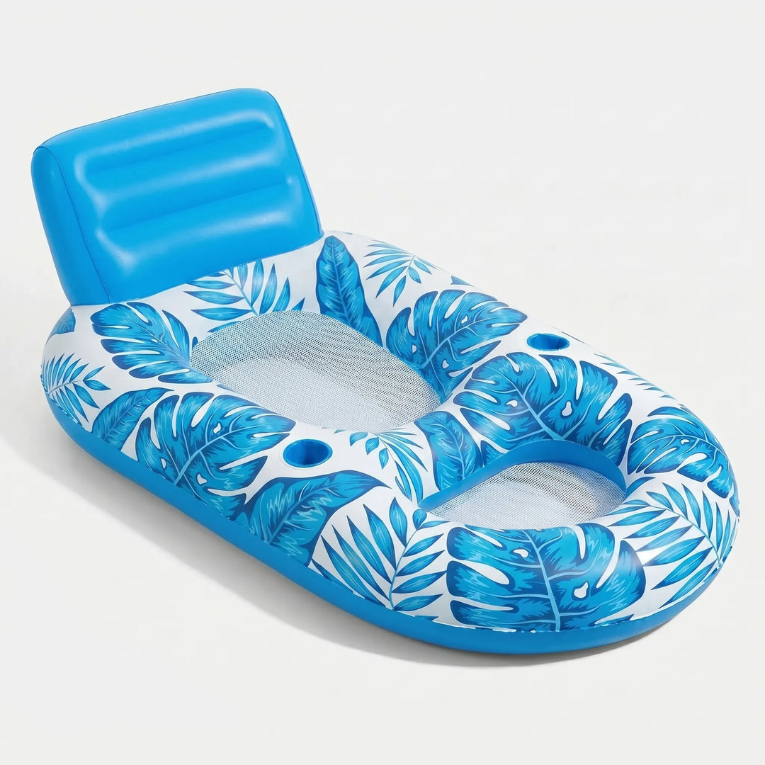 Robuster, aufblasbarer Wasser-Lounger für grenzenlose Entspannung. Perfekte Schwimmliege für Pool, See & Garten.