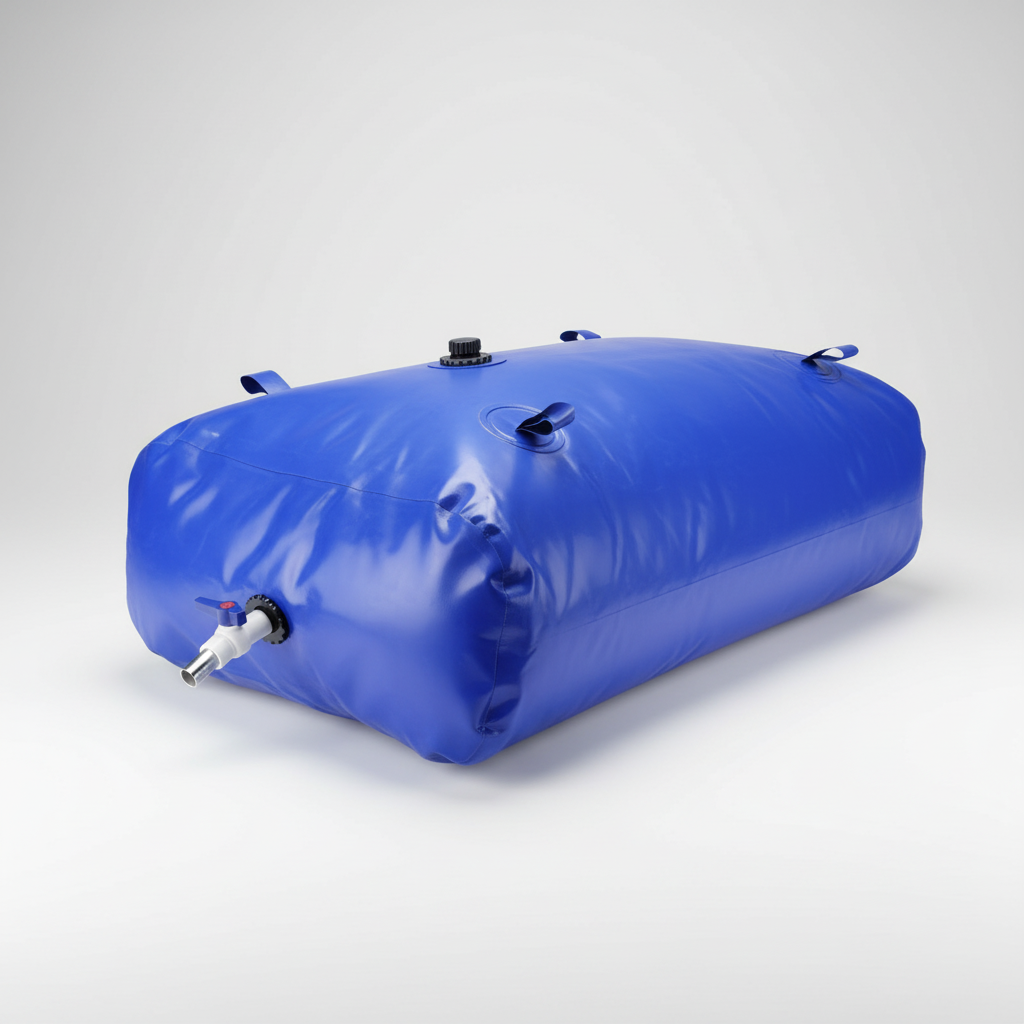 Großer AquaReserve Wasserspeicher, flexibel und leicht zu transportieren für vielfältige Einsatzbereiche.
