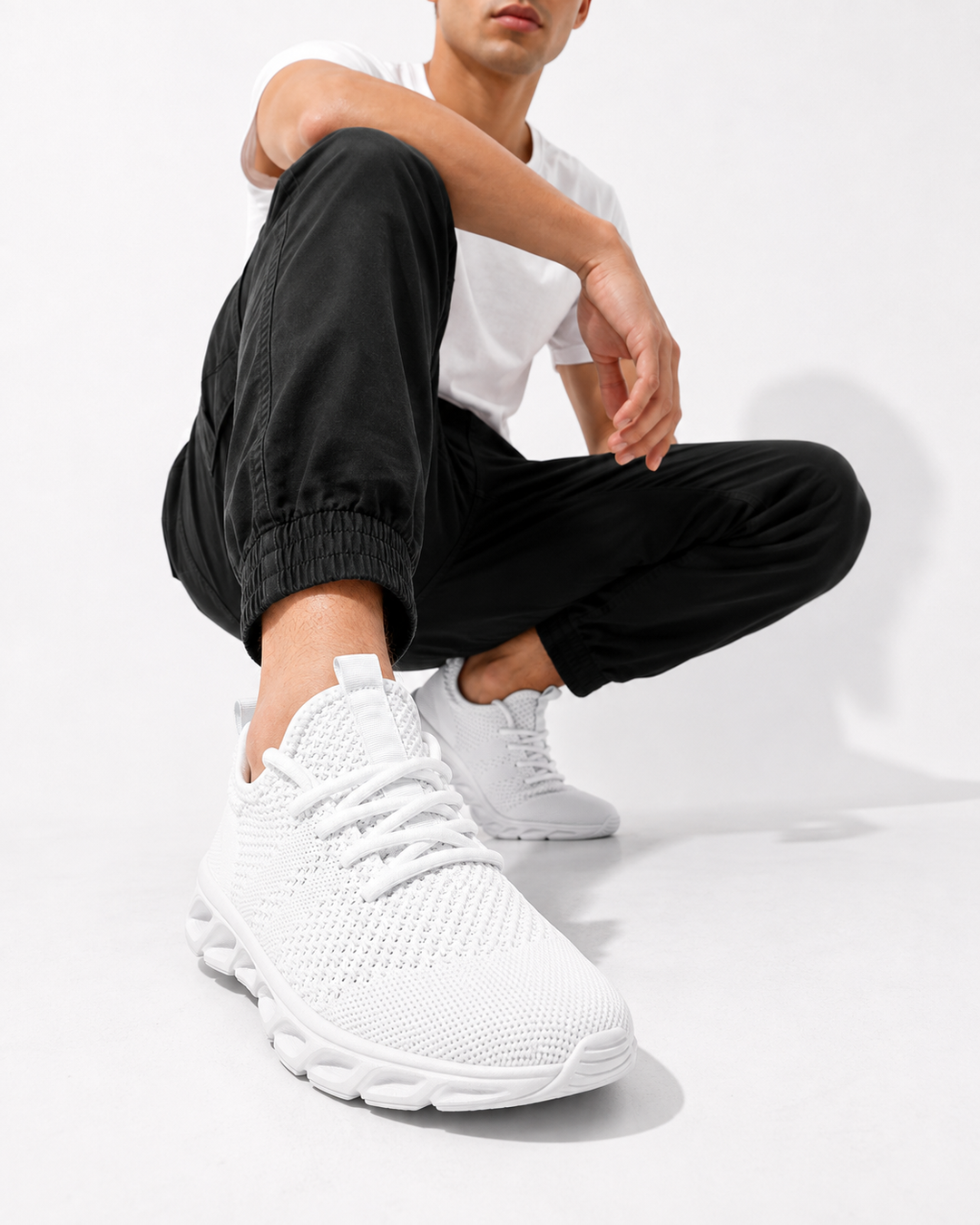 Vielseitige Herren Sportschuhe, orthopädisch. Atmungsaktiv & leicht für Fitness, Walking, Laufen und Freizeit.