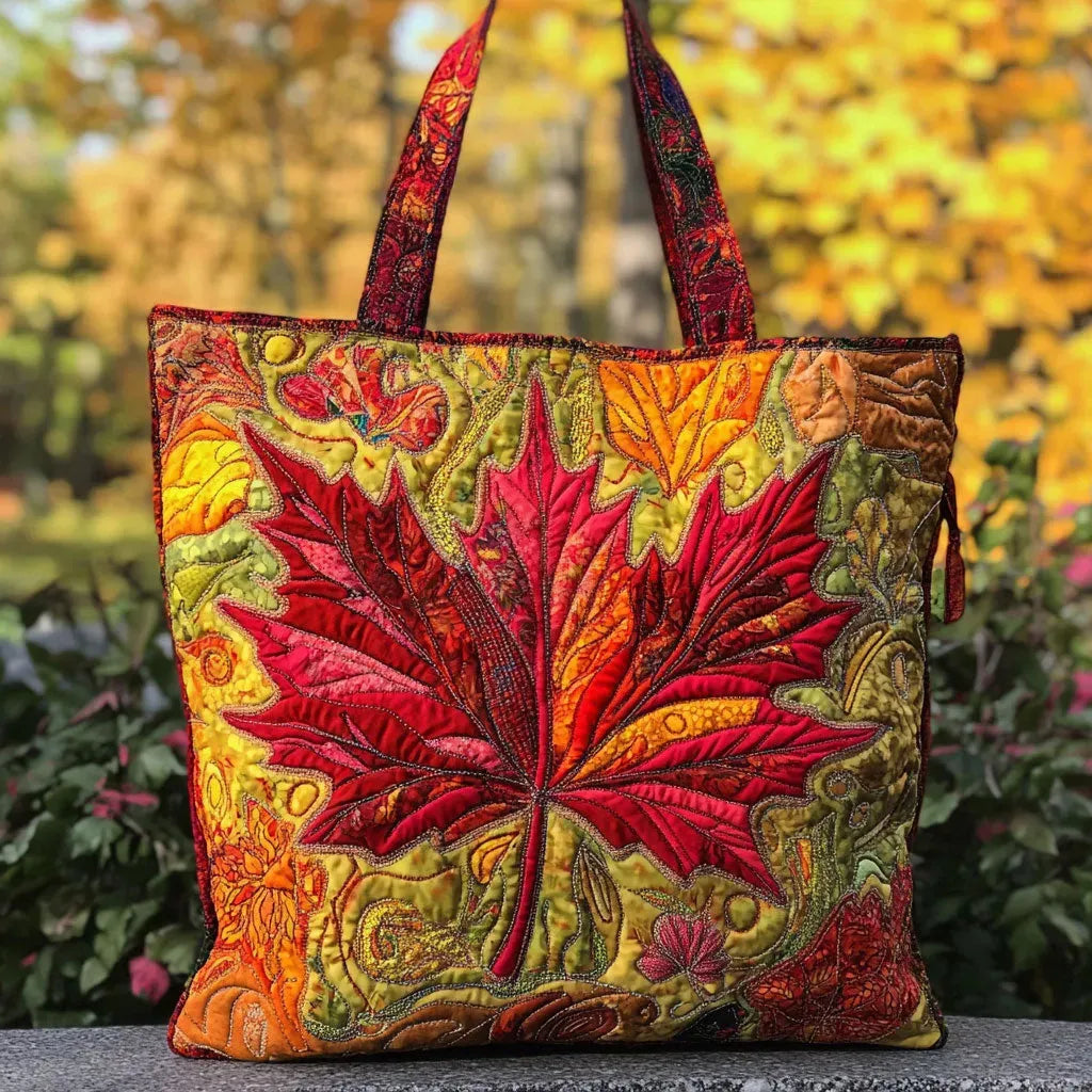 Stilvolle, handgefertigte Damen Handtasche mit einzigartigem Naturmotiv, geräumig & alltagstauglich.