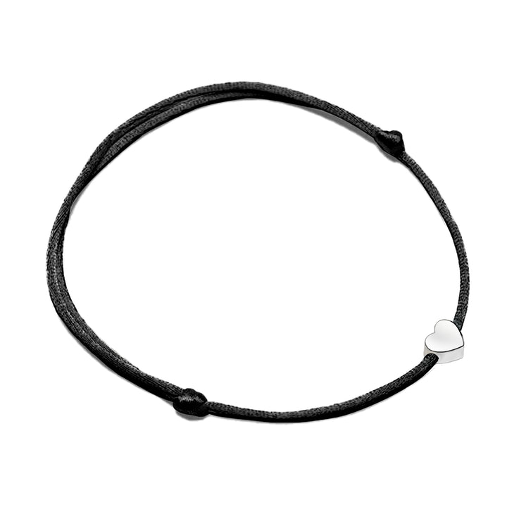 Zartes rosa Damen Herz Armband, verstellbar, mit minimalistischem Herz-Anhänger. Eleganter Damenschmuck für Alltag.