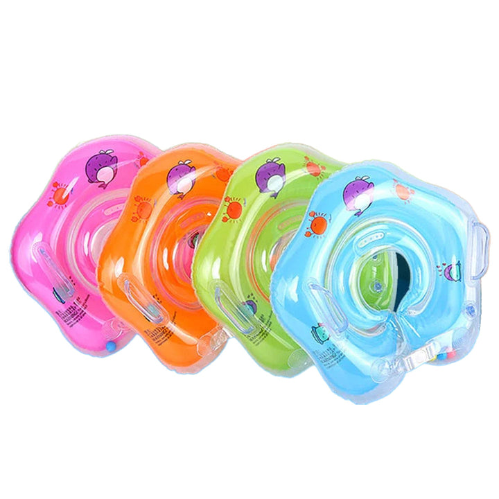 Sicherer Baby-Nackenschwimmring für Säuglinge, ideal zum Baden und Planschen. Wassersicherheit garantiert.