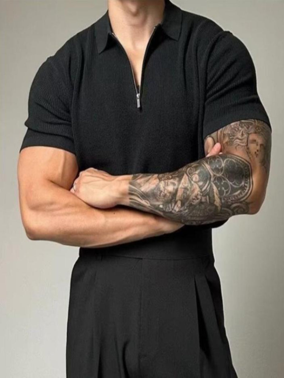 Vielseitiges Herren Poloshirt kurzarm, atmungsaktiv. Ideales Outdoor- & Freizeitshirt mit Reverskragen.
