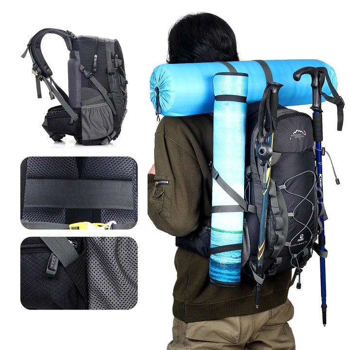 Moderner Outdoor Rucksack für Herren & Damen, ideal für Sport, Camping & Tagesausflüge.