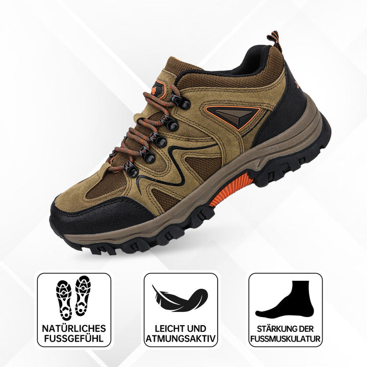 Weiches Innenfutter der atmungsaktiven Herren Wanderschuhe sorgt für maximalen Fußkomfort.