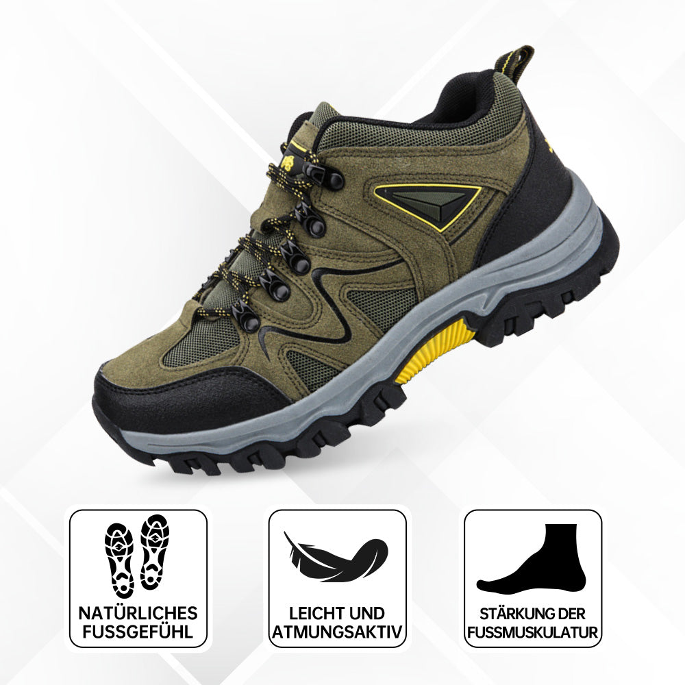 Herren All-Terrain Wanderschuhe, die als robuste Outdoorschuhe und bequeme Alltagsschuhe dienen.