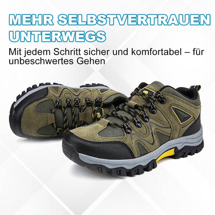 Präzises Schnürsystem der Herren Wanderschuhe für individuellen und sicheren Halt auf jedem Weg.