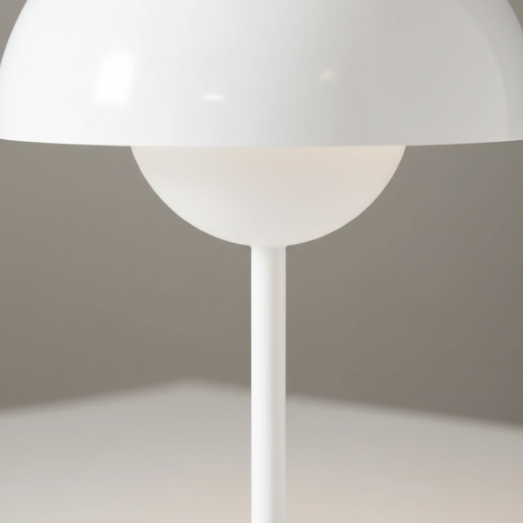 Moderne LED Schreibtischlampe MoodSphere. Berührungsempfindlich, ideal für stilvolles Arbeitslicht oder Nachttisch.