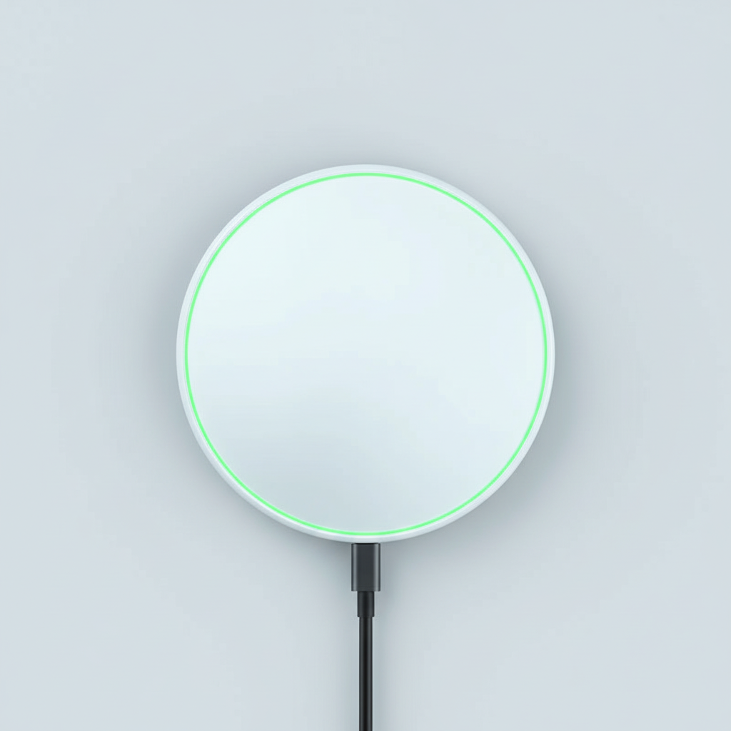 Hochwertiges 30W Ladepad, kabelloses Schnellladen für Smartphones, Universal-Kompatibilität, schlankes Design.