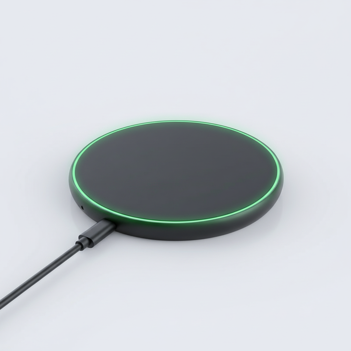 Einfache Bedienung: 30W kabelloses Schnellladegerät für Smartphones, komfortable induktive Ladetechnik.