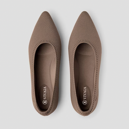 Atmungsaktive Damen Ballerinas, leichte Schlupfschuhe für den Sommer. Perfekte Freizeitschuhe.
