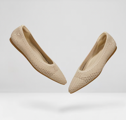 Vielseitige Damen Ballerinas, flache und bequeme Slipper. Perfekt für Frühling und Sommer.