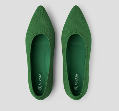 Komfortable Damenschuhe: Flache Ballerinas für Frühling und Sommer. Ideal als elegante Freizeitschuhe.