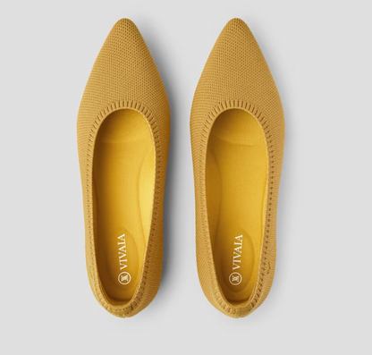 Schicke Damen Ballerinas, bequeme Slipper für Frühling und Sommer. Elegante Damenschuhe.