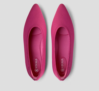 Komfortable Ballerinas für Damen, Frühling & Sommer. Flache Freizeitschuhe mit weichem Material.