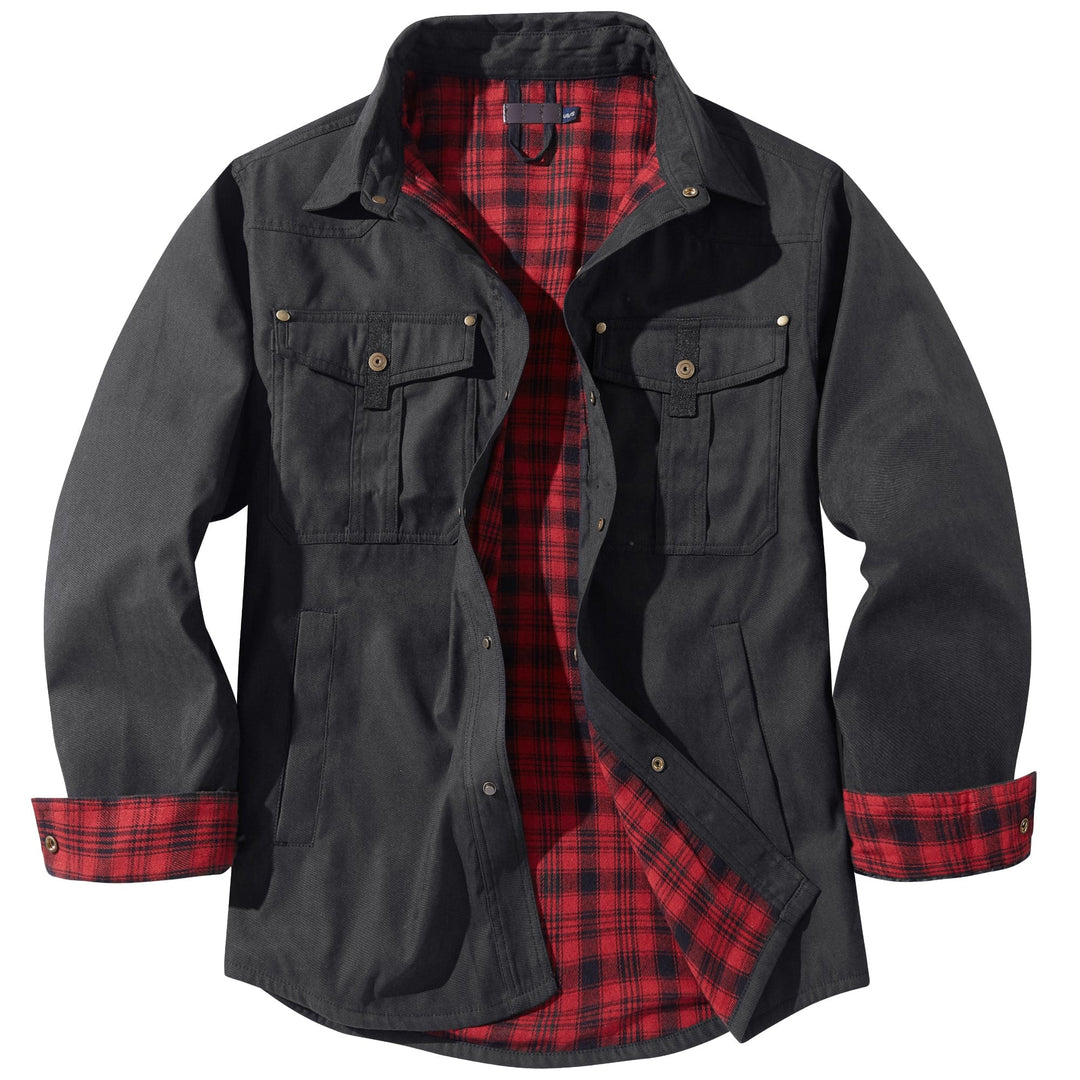 Robuste Herren Übergangsjacke für lange Haltbarkeit, perfekt für Outdoor-Sport und täglichen Gebrauch.