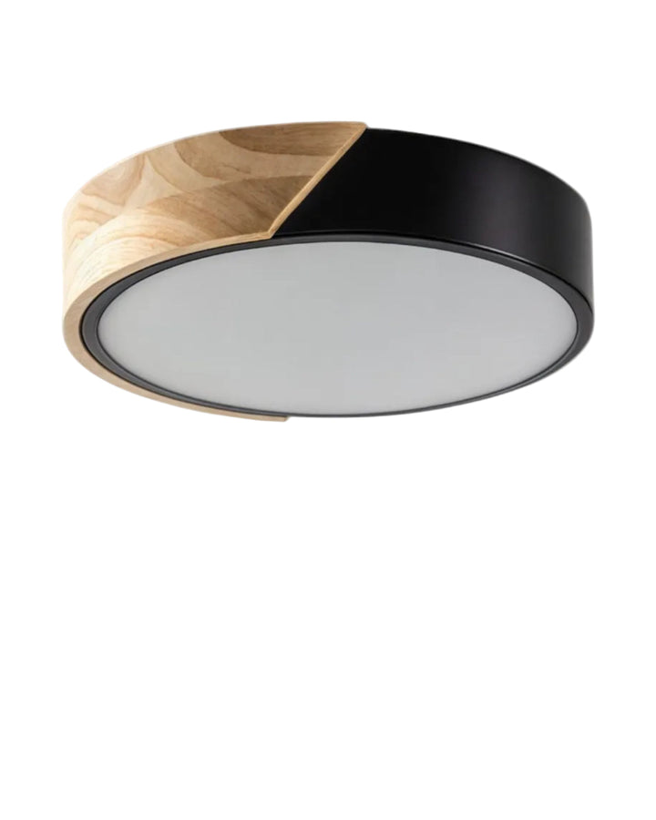 Elegante LED-Deckenlampe für Wohnzimmer & Büro, modernes Design mit anpassbarer Farbtemperatur (CCT).