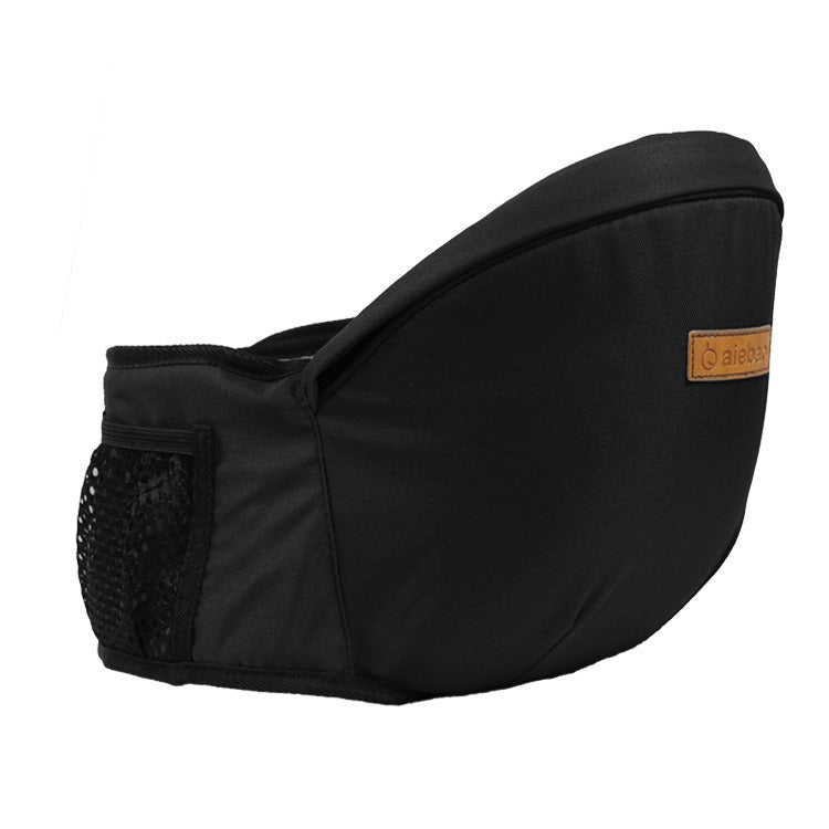 Babyfreundliche Hüfttrage, ergonomisch und weich; bietet Komfort und Halt für Babys gesunde Entwicklung.