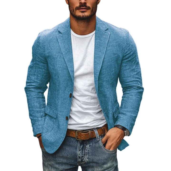 Hochwertiger Herren Slim Fit Blazer, ideal für Office Wear & stilvolle Freizeit. Moderne Anzugjacke für Männer.
