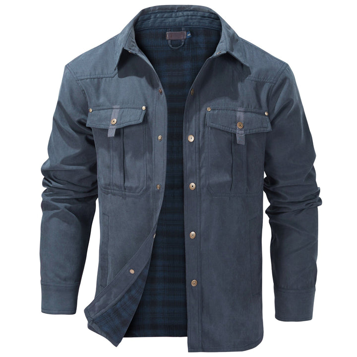 Vielseitige Herren Funktionsjacke für Alltag & Freizeit, atmungsaktiv, mit Reißverschlusstaschen.