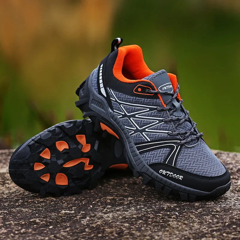 Blauer Damen Nordpfad Komfortschuh, perfekt für entspannte Wanderungen mit maximaler Fußunterstützung.
