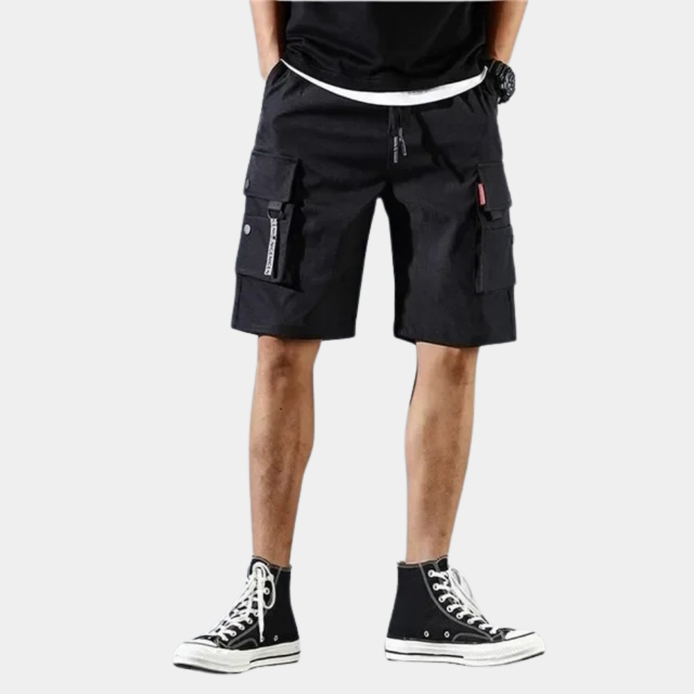Vielseitige Herren Cargo Shorts; bequeme Kurzhose für lässige Mode & Frühling/Sommer.
