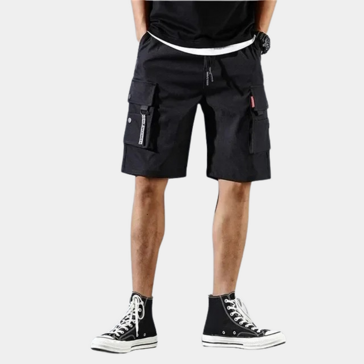 Vielseitige Herren Cargo Shorts; bequeme Kurzhose für lässige Mode & Frühling/Sommer.