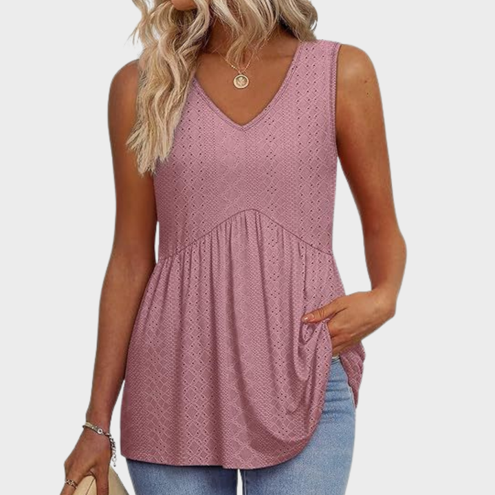 Vielseitiges Damen Oberteil, bequem & feminin, geeignet für sommerliche Anlässe und jeden Tag.