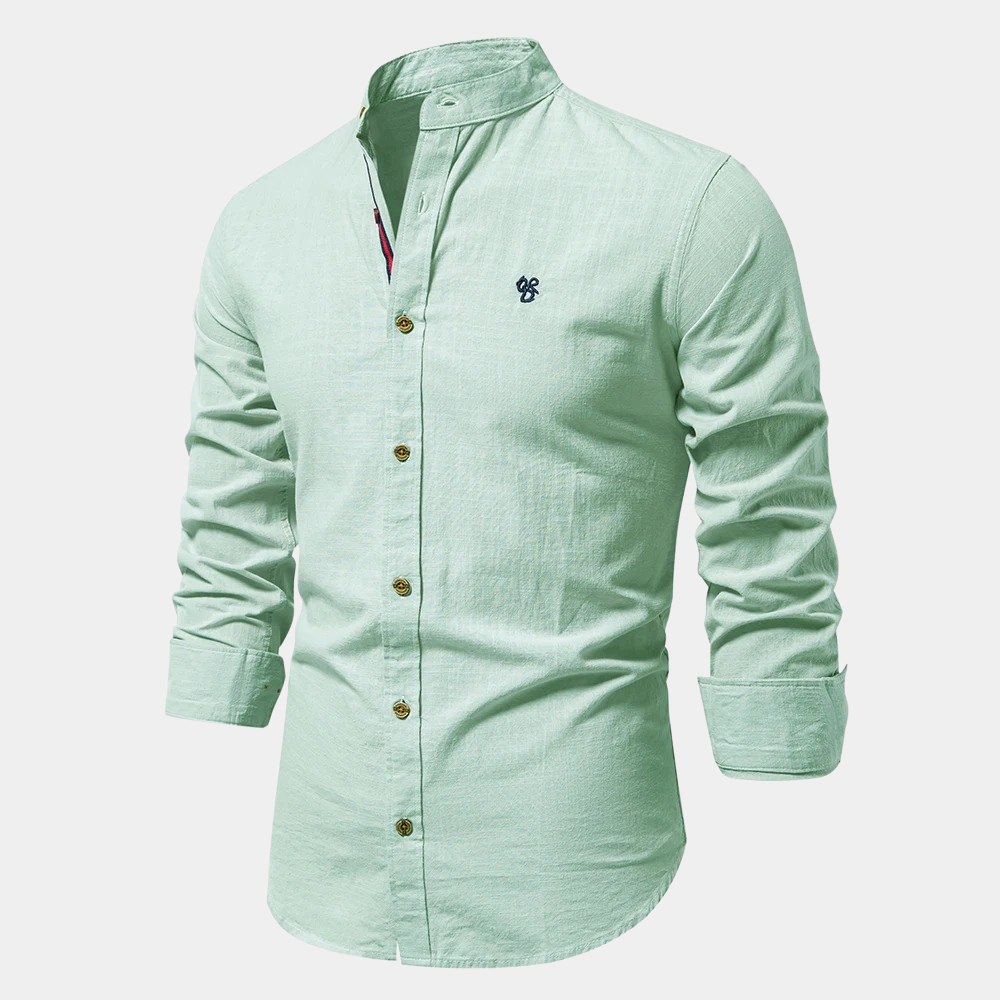 Hochwertiges Herren Langarmhemd, elegant und vielseitig kombinierbar. Ideal für jeden Anlass.