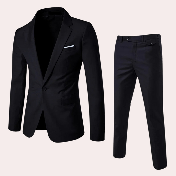 Eleganter & bequemer Herrenanzug für Business & Freizeit. Stilvolles Anzug Set, perfekt für jeden Anlass.
