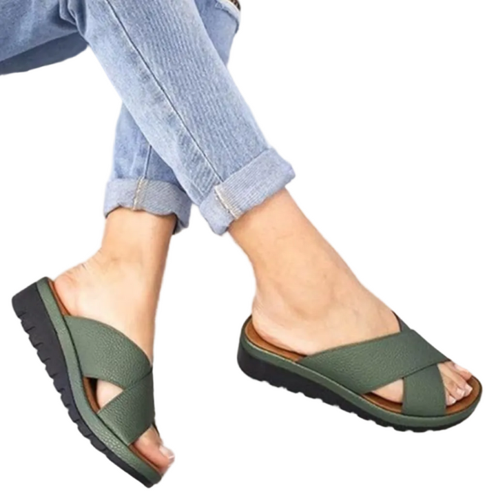 Bequeme Nova Damensandalen mit komfortabler Passform. Leichte Alltagsschuhe, ideal als Freizeitsandalen.