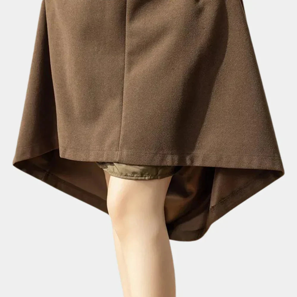 Zeitloser schwarzer Damen Rock: Vielseitig kombinierbar, elegant & bequem für jeden Anlass.