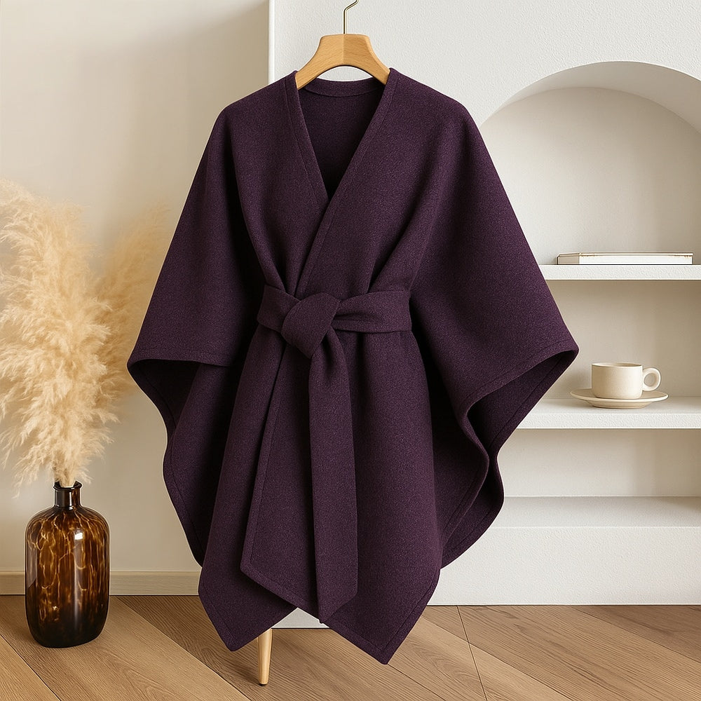 Warmes und winddichtes Damen Wickeltuch aus Mikrofaser. Eleganter Schal für maximalen Komfort im Herbst und Winter.