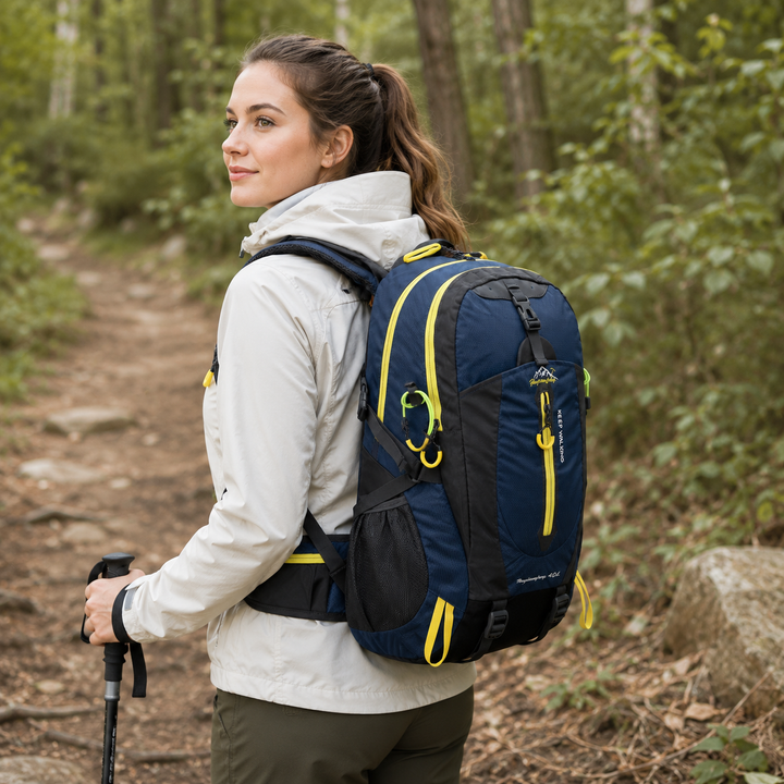 Großer 40L Wanderrucksack. Die perfekte Wahl für Ihr nächstes Abenteuer.
