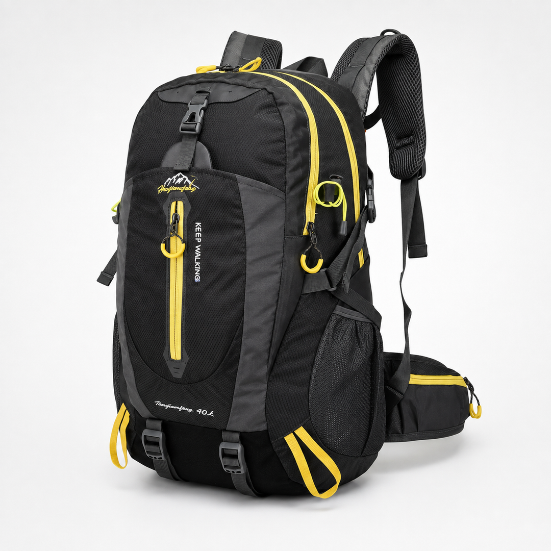 Komfortabler 40 Liter Trekkingrucksack für Damen & Herren. Ergonomisches Design.