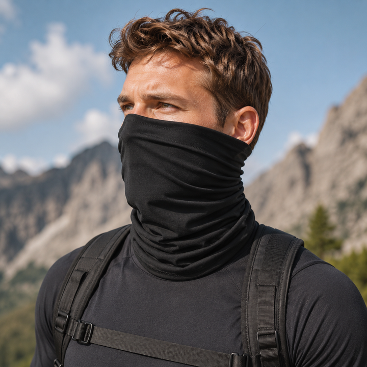Unisex Nackenabdeckung & Kühlendes Stirnband für Outdoor-Sport, UV-Schutz.