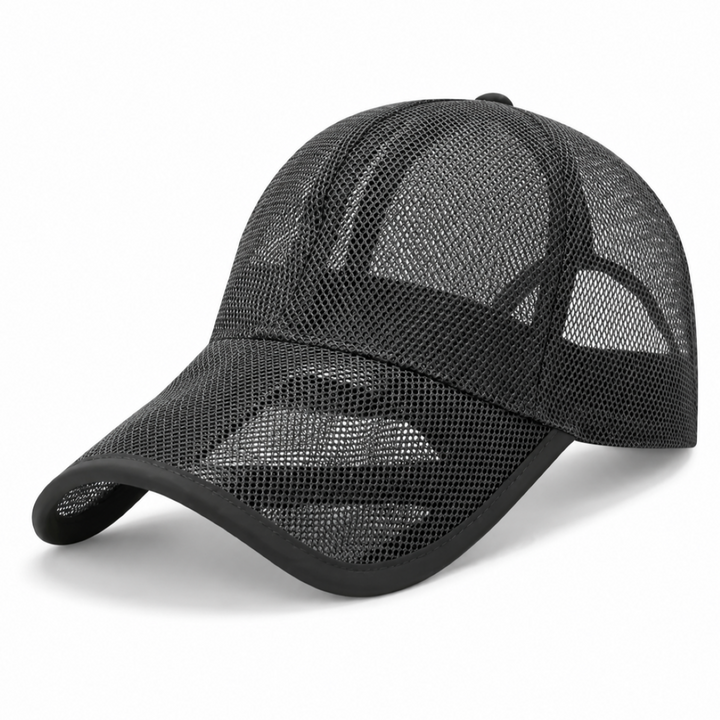 Kühle Unisex Baseballkappe, Voll-Mesh Design, atmungsaktiv für heiße Tage, ideal für Outdoor-Sport.