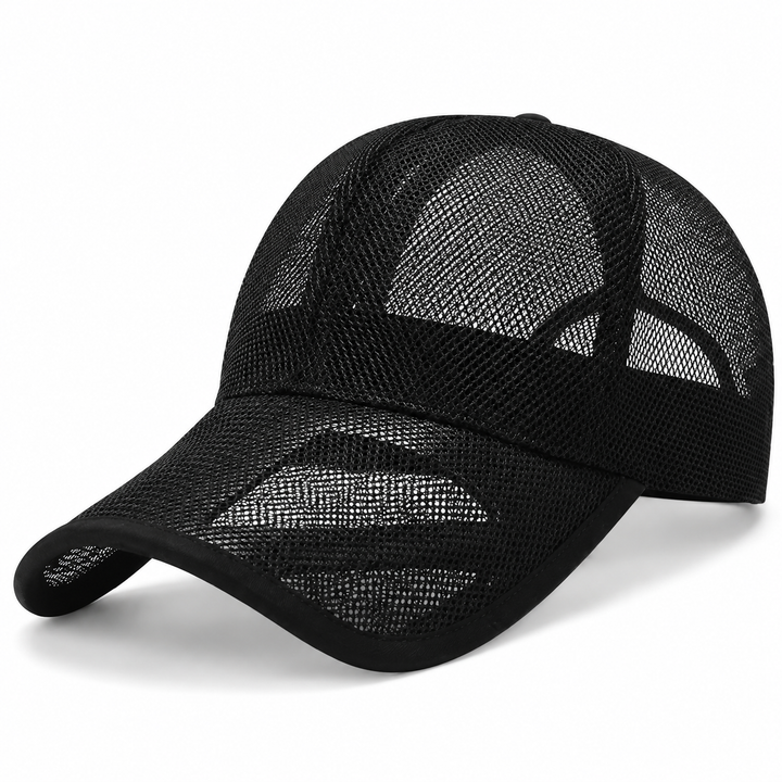 Unisex Voll-Mesh Baseballkappe, leicht und atmungsaktiv, bietet optimalen Sonnenschutz an warmen Tagen.