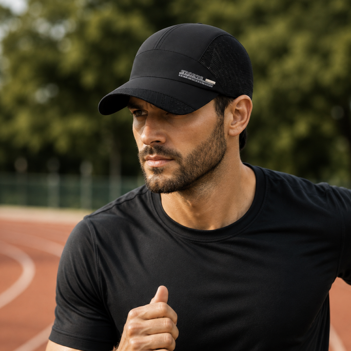 Unisex Mesh Baseball Cap für Sport & Freizeit, atmungsaktiv & schnelltrocknend.