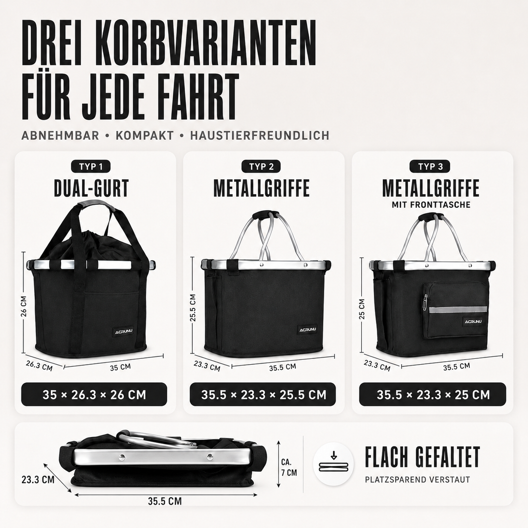 Praktischer Katzen-Fahrradkorb für Lenker, perfekt für Ausflüge und Reisen mit Ihrem Tier.