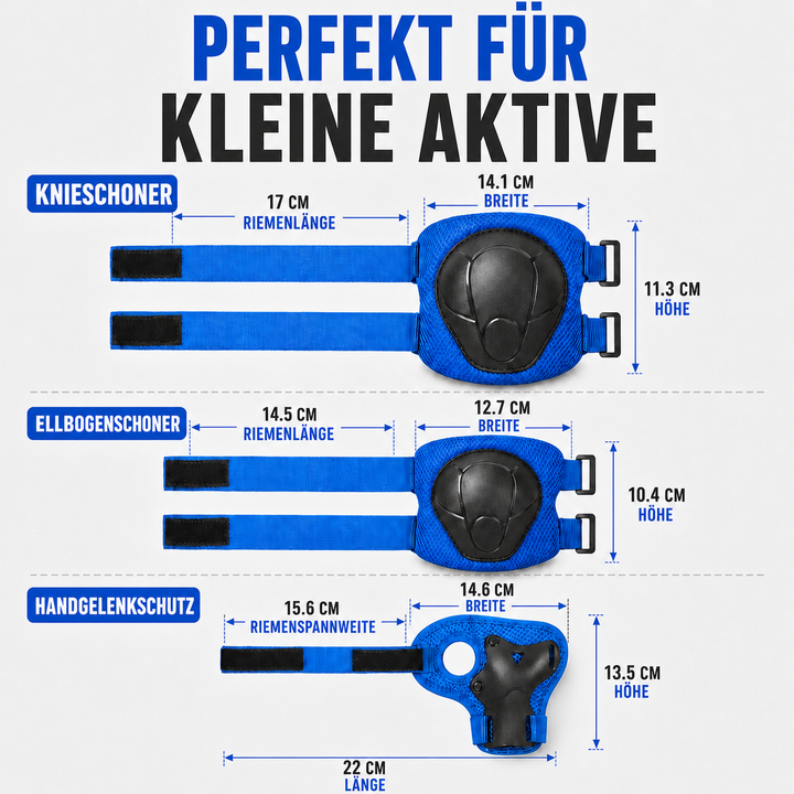 Handgelenkschutz für Kinder: Ergonomisches Design für sicheres Skaten & Sport.