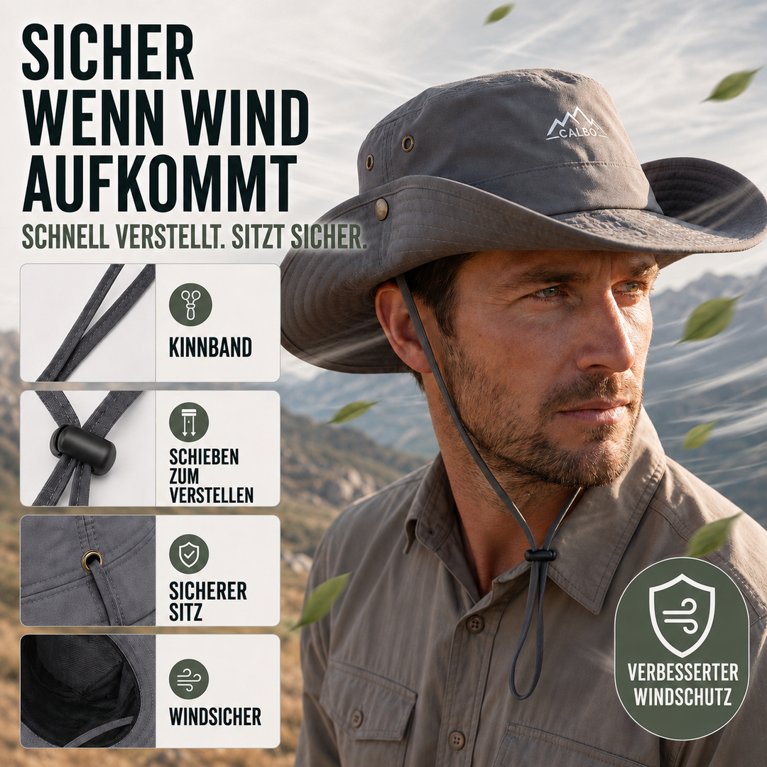 Unisex Trekkinghut Shadorra, wasserdicht, schnelltrocknend und atmungsaktiv.