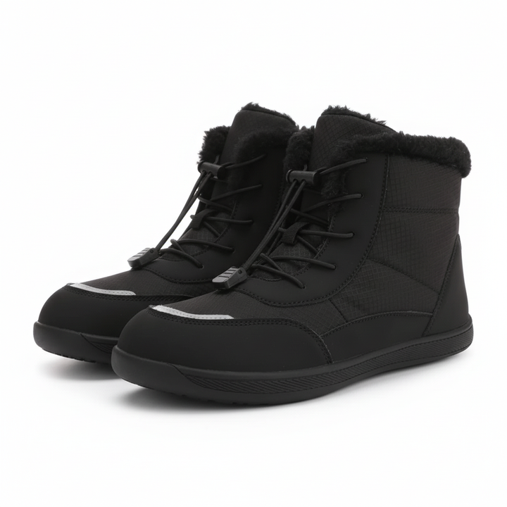 Robuster Damen Winter Knöchelschuh, wasserdicht, warm gefüttert und sehr komfortabel.