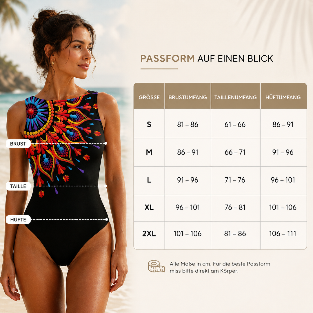 Komfortabler Herren Badeanzug, bedruckt, perfekt für Sommerurlaub am Strand.