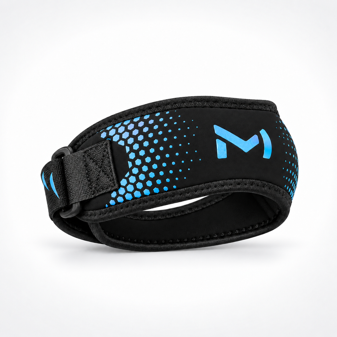 Unisex Patella-Bandage, verstellbar, optimal für Fitness, Laufen und aktive Lebensweise.