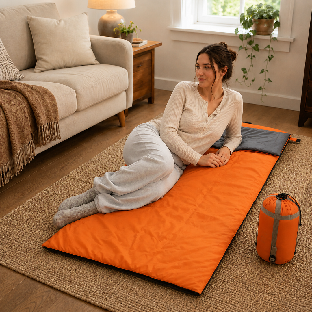 Moderner Design-Umschlag-Schlafsack, ultraleicht für Reise und Freizeit.